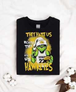 Official They Hate Us Because They Ain’t Us Hawkeyes Grinch T Shirt