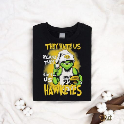 Official They Hate Us Because They Ain’t Us Hawkeyes Grinch T Shirt