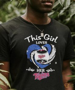 Official This Girl Loves Her Twins T Shirt