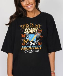 Official This Is My Scary Architect Costume Learning Tools Halloween T shirt