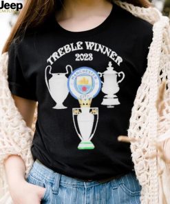 Official Treble Winners 2023 Manchester City Shirt