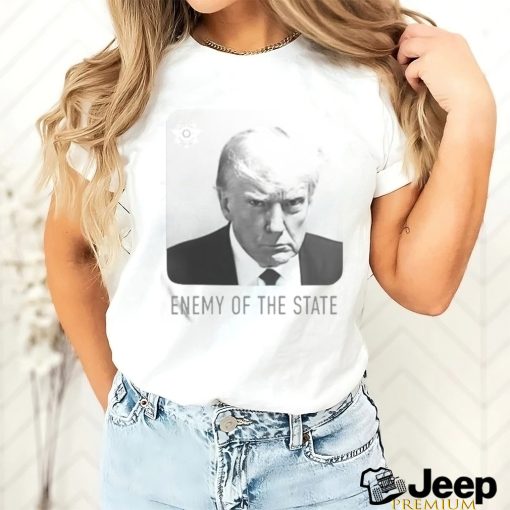 Official Trump Mugshot Enemy Of The State Shirt