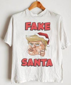 Official Trump fake santa Christmas T shirt