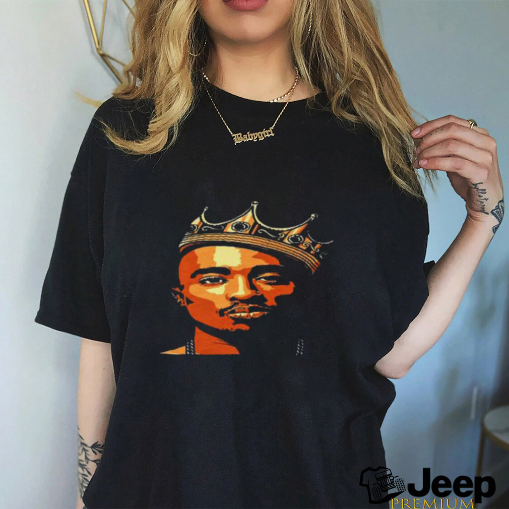 Official Tupac Shakur crown Shirt - teejeep