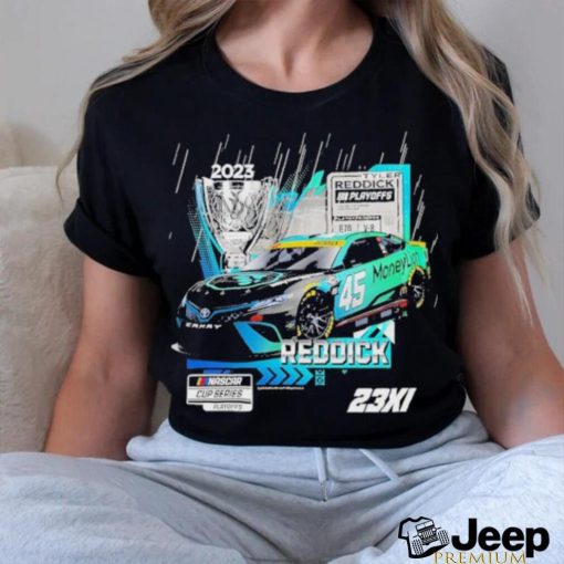 Official Tyler Reddick 23XI Racing 2023 NASCAR Playoffs Money Lion Shirt