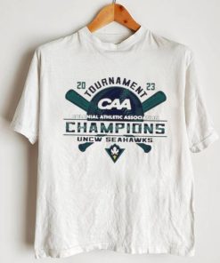 Official UNCW Seahawks 2023 Tournament Colonial Athletic Association Champions shirt