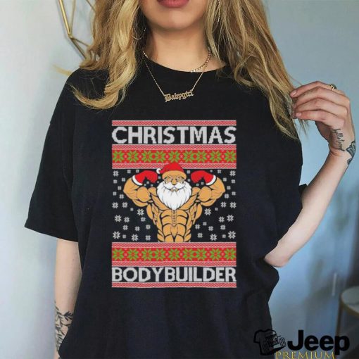 Official Ugly Christmas Bodybuilder Unisex T Shirt