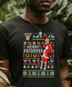 Official Ugly Merry Christmas Basketball Xmas Pajama T Shirt