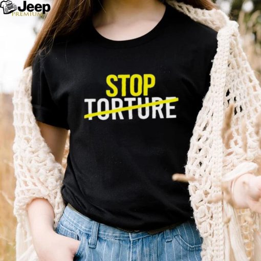 Official United Nations Stop Torture Shirt