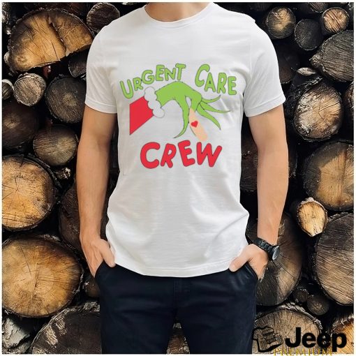 Official Urgent Care Crew Nurse Christmas Mean One Grinch Nurse T Shirt