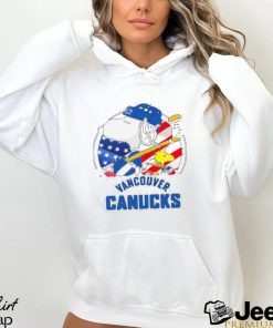 Official Vancouver Canucks Ice Hockey Snoopy And Woodstock NHL shirt