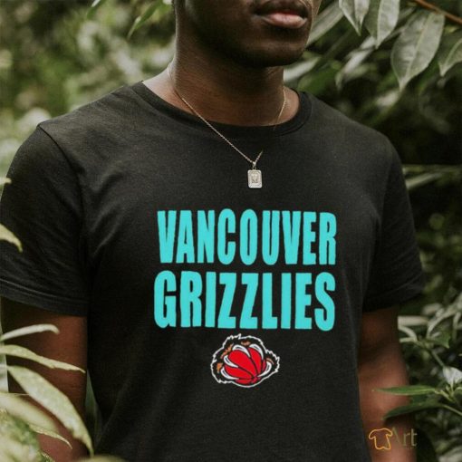 Official Vancouver Grizzlies Mitchell Ness Hardwood Classics Legendary Slub Shirt