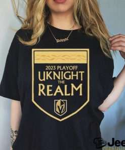 Official Vegas Golden Knights Uknight The Realm Slogan Shirt