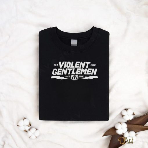 Official Violent Gentlemen Charge Heavyweight Est MMXI T Shirt