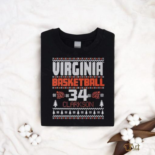 Official Virginia Ncaa Women’s Basketball London Clarkson 34 T Shirt