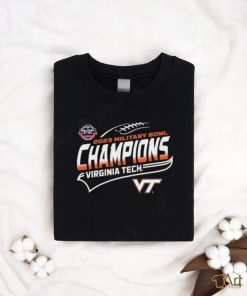 Official Virginia Tech 2023 Military Bowl Champions Shirt