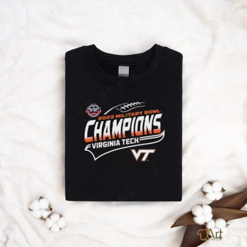 Official Virginia Tech 2023 Military Bowl Champions Shirt