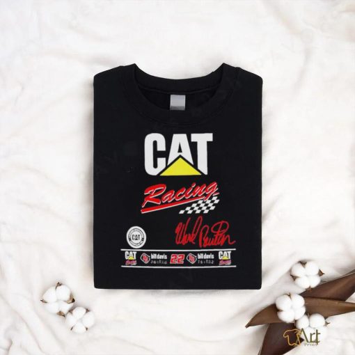 Official Ward Burton Cat Racing Nascar Shirt