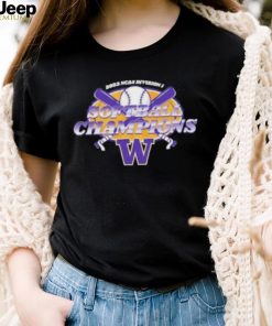 Official Washington Huskies 2023 Ncaa Division I Softball Champions shirt