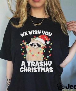 Official We Wish You A Trashy Christmas Unisex T Shirt