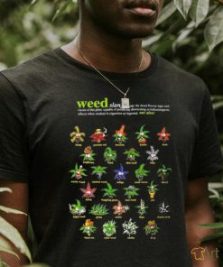 Official Weed Slang Definition Various Species T Shirt