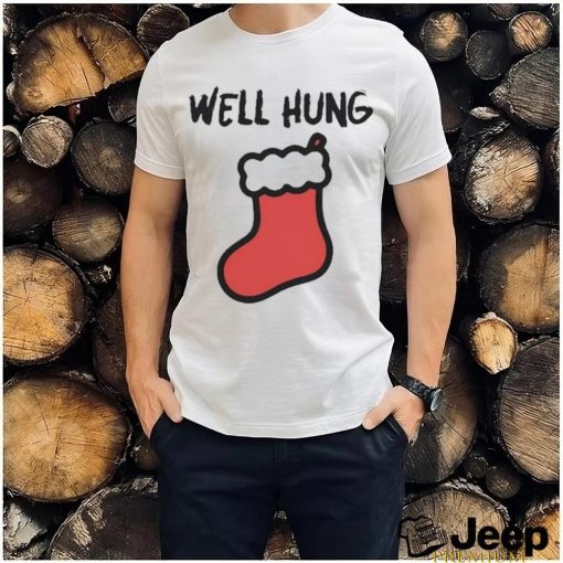 Official Well Hung Christmas Shirt