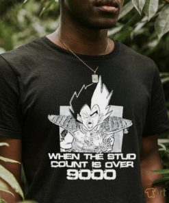 Official When The Stud Count Is Over 9000 T Shirts