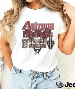 Official White Arizona Diamondbacks Baseball 2023 World Series t shirt