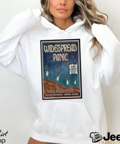 Official Widespread Panic At Red Rocks June 23 & 24 & 25 2023 Poster shirt