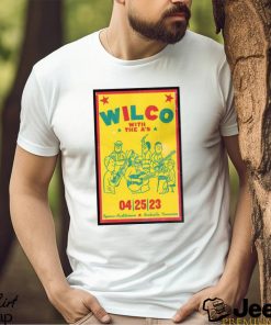 Official Wilco Nashville TN, Ryman Auditorium April 25 2023 Poster shirt