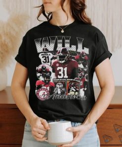 Official William anderson jr. Alabama crimson tide national Football league Shirt