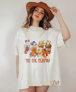 Official Winnie The Pooh Eeyore Tigger Tis The Season Halloween Shirt