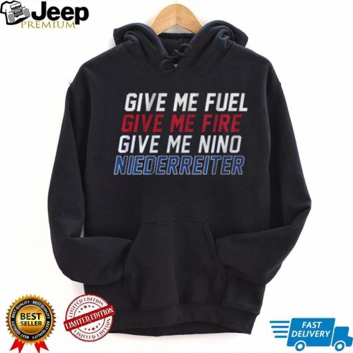 Official Winnipeg Fuel Fire Nino Niederreiter 2023 Shirt