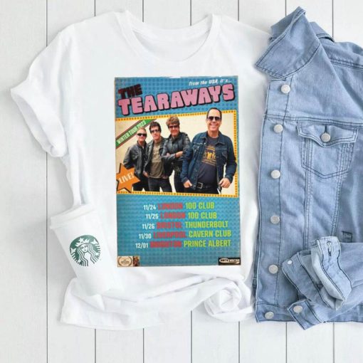 Official Winter Tour 2023 The Tearaways Poster shirt