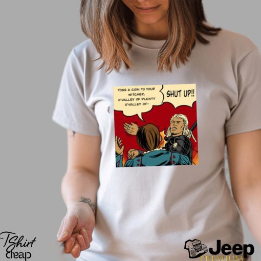 Official Witcher Slap Comic Art The Witcher Shirt