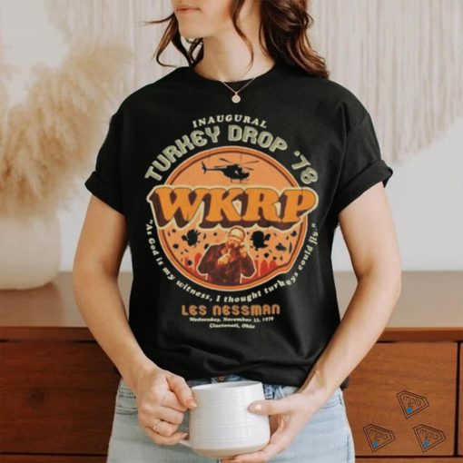 Official Wkrp Turkey Drop T Shirt