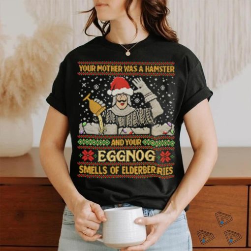 Official Your Eggnog Smells of Elderberries Christmas Shirt