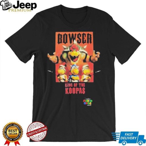 Official aiden129 super Mario Bros bowser king of the koopas boyfriend shirt