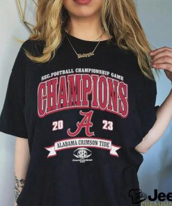 Official alabama Crimson Tide 2023 Sec Football Conference Champions T Shirt