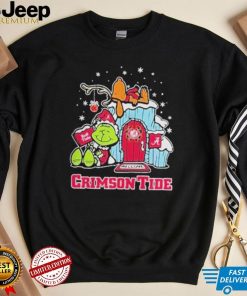 Official alabama Crimson Tide Grinch Nuts Welcome Christmas T Shirt