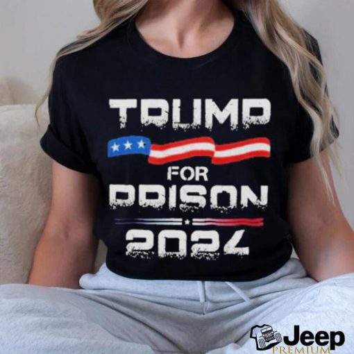 Official american Trump For Prison 2024 Veterans T shirt