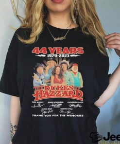 Official anniversary 44 Years The Dukes Of Hazzard T Shirt