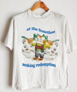 Official artbyjmcgg at the function seeking redemption shirt