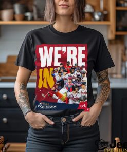 Official atlanta Braves We’re In Postseason 2023 shirt