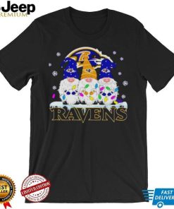 Official baltimore Ravens Football Gnomes Christmas 2023 shirt