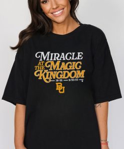 Official baylor Miracle At The Magic Kingdom Shirt