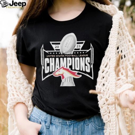 Official birmingham Stallions USFL Champions 2023 Logo Shirt