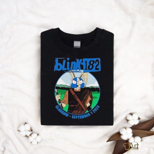 Official blink 182 September 1 2023 Glasgow Shirt