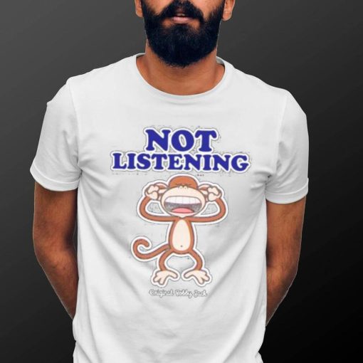 Official bobbyjack Not Listening – Bobby Jack Raglan Shirt