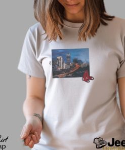 Official boston Red Sox Ladies City Scape Shirt